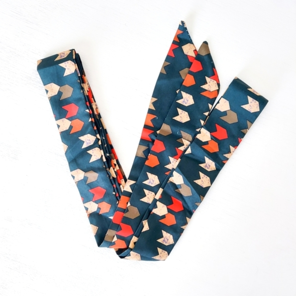 Patterned Twilly Scarf